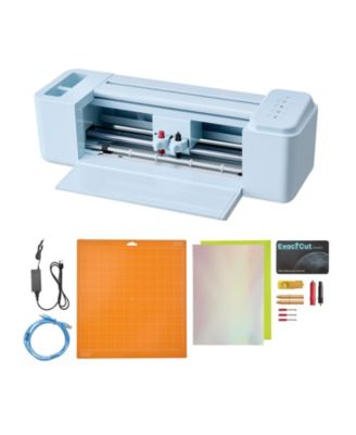 Vinyl Cutting Machine, Button-Controlled Smart Cutter with 20,000 Plus Built-In Designs
