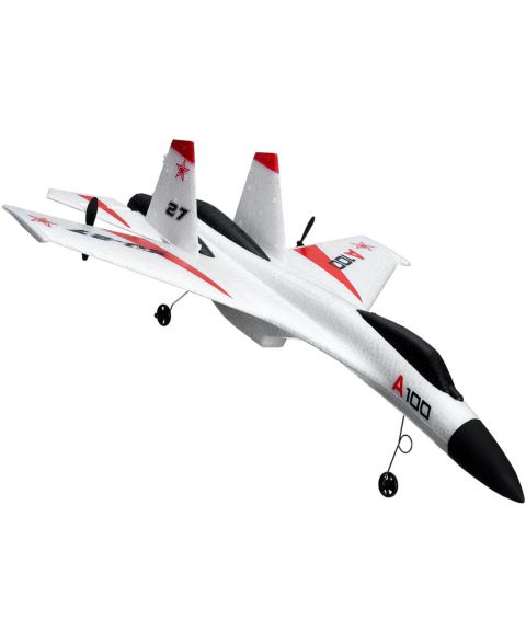 Детская игрушка SEVORLEY Ready-to-Fly 4-Channel Aerobatic Remote Control Airplane, цвет: Белый / Красный