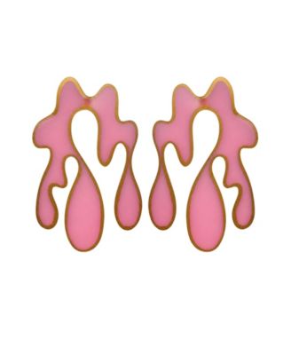 Melt Theory Sculptural Statement Earrings