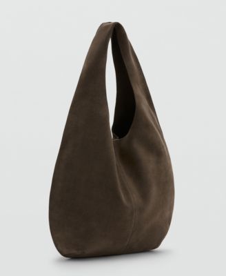 Women's Split-Leather Sack Bag