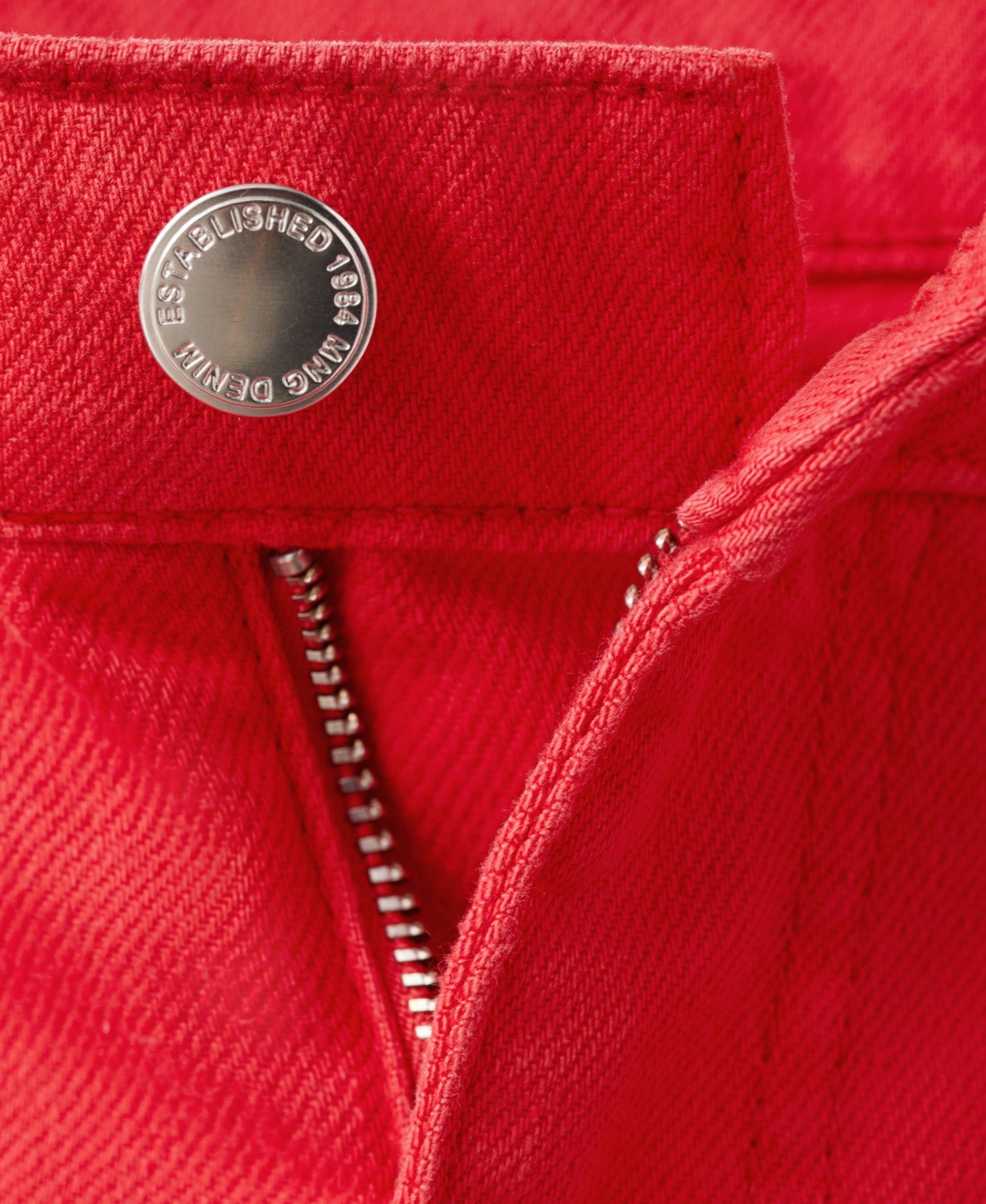 Women's Low-Rise Wide-Leg Colored Jeans, 32.09" Inseam