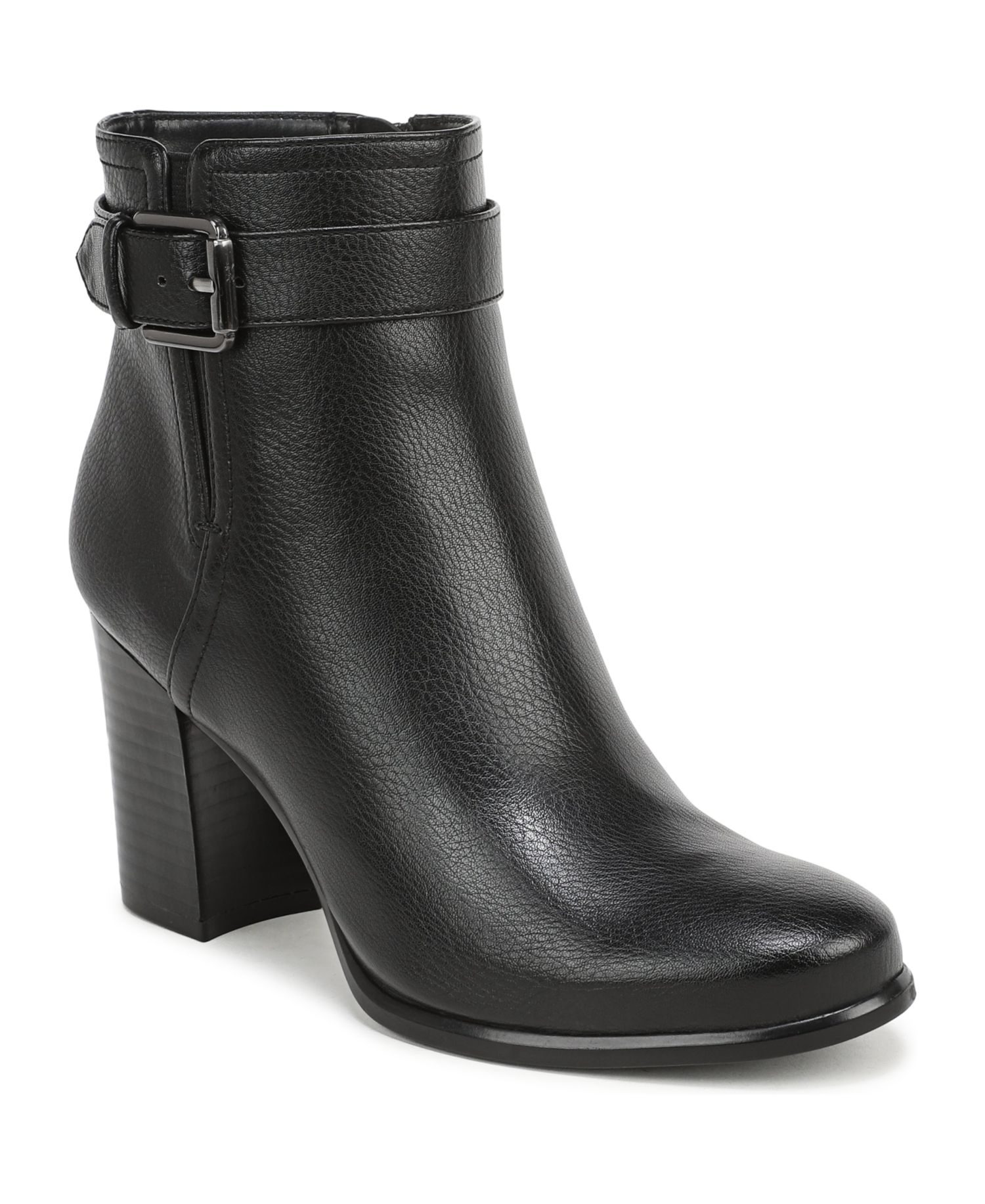 Women's Solana Block Heel Zipper Short Booties