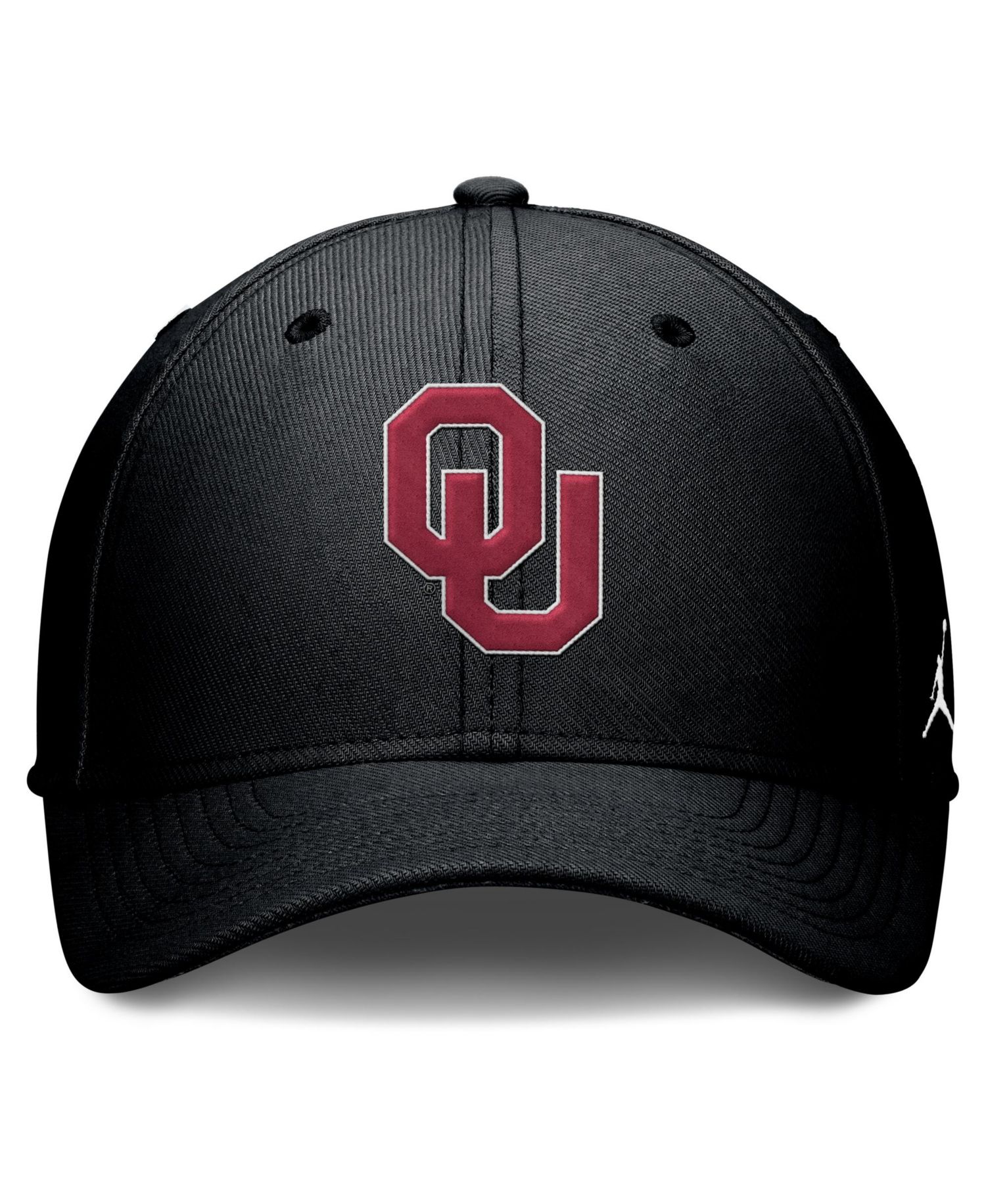 Men's Black Oklahoma Sooners Rise Swoosh Dri-FIT Flex Hat