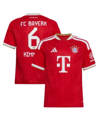 Big Boys and Girls Joshua Kimmich Red Bayern Munich 2026/27 Home Replica Jersey