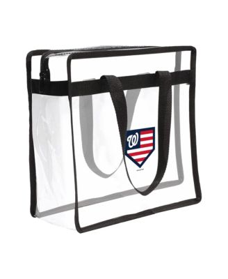 Washington Nationals Clear Tote Bag