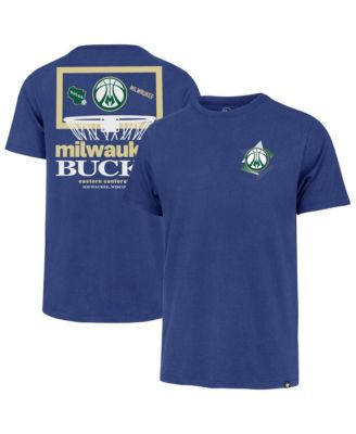 Men's&nbsp;''47 Brand Royal Milwaukee Bucks City Edition Backboard T-Shirt