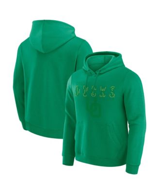 Men's Green Oregon Ducks Faded Hoodie