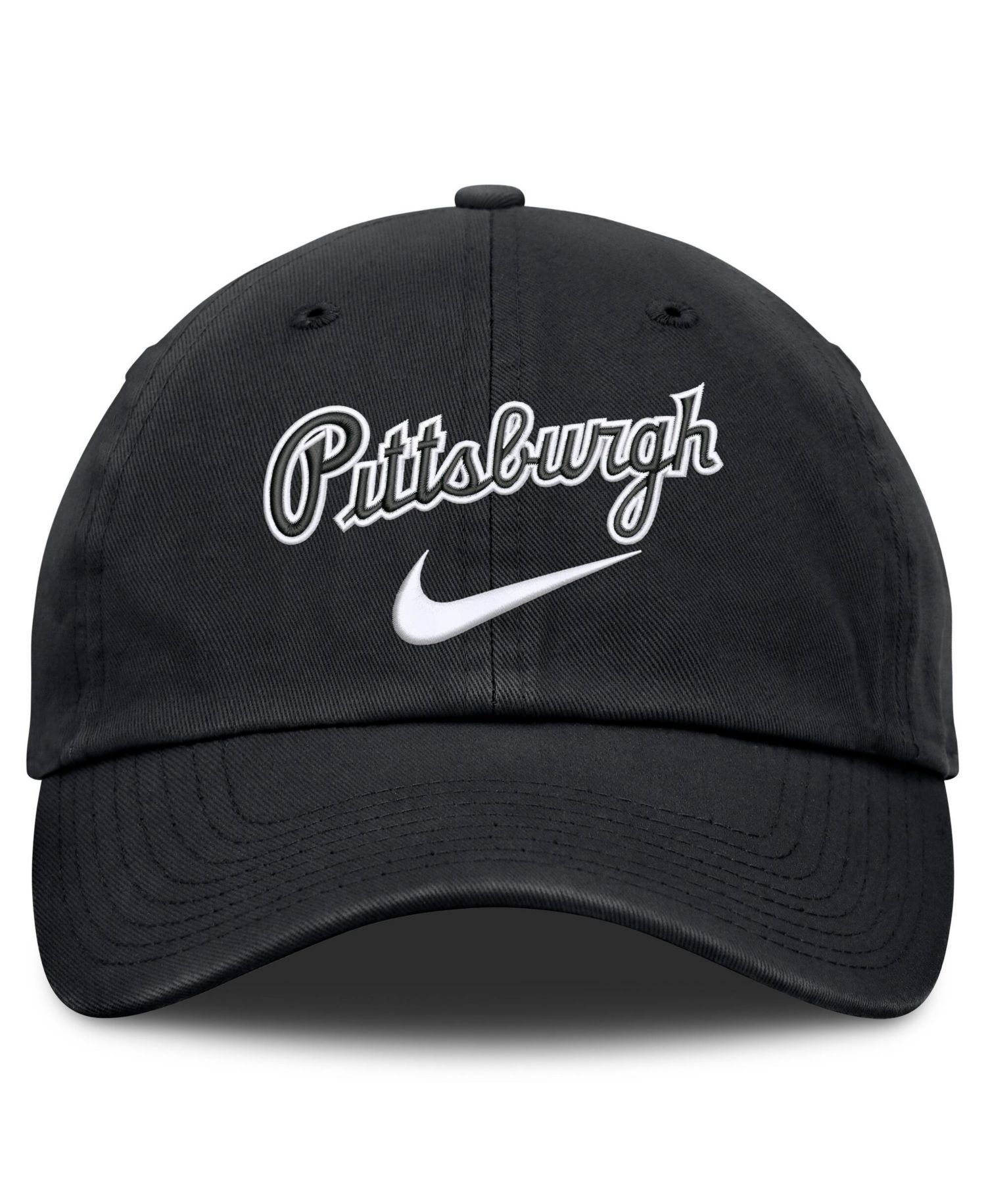 Men's Black Pittsburgh Pirates Primetime Club Adjustable Hat