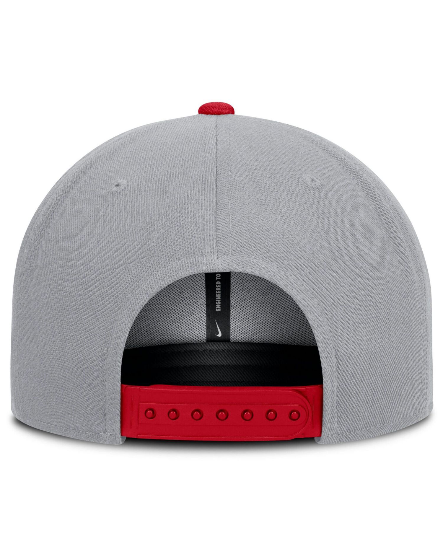 Men's Gray/Red Philadelphia Phillies Primetime Pro Dri-FIT Snapback Hat