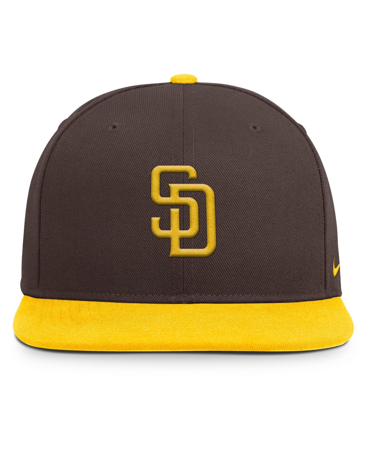 Men's Brown/Gold San Diego Padres Primetime Pro Dri-FIT Snapback Hat