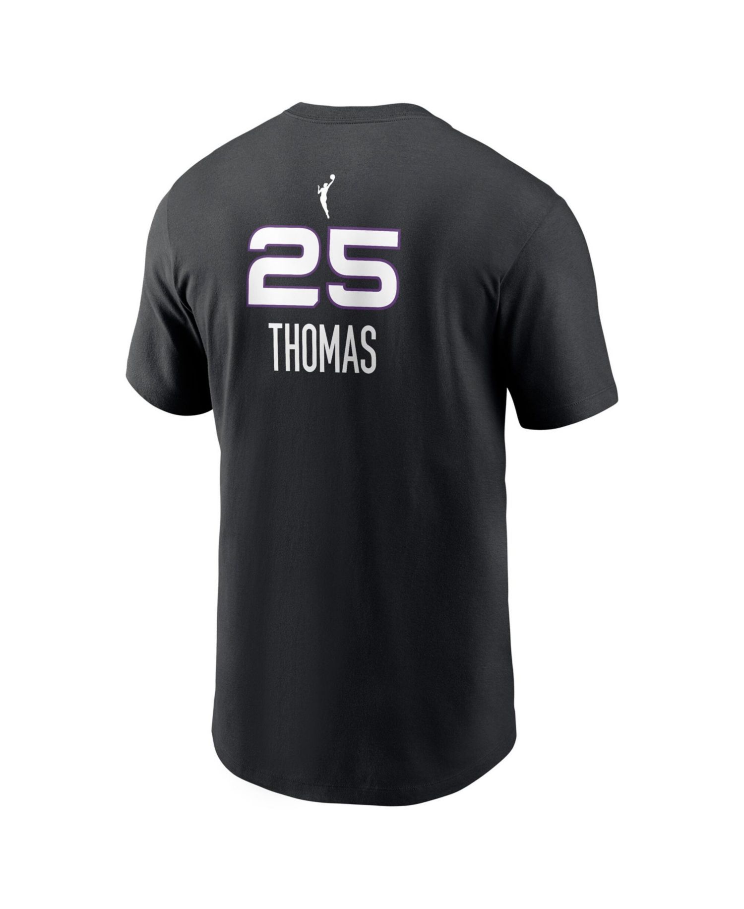 Men's Alyssa Thomas Black Phoenix Mercury Name & Number Rebel Edition T-Shirt
