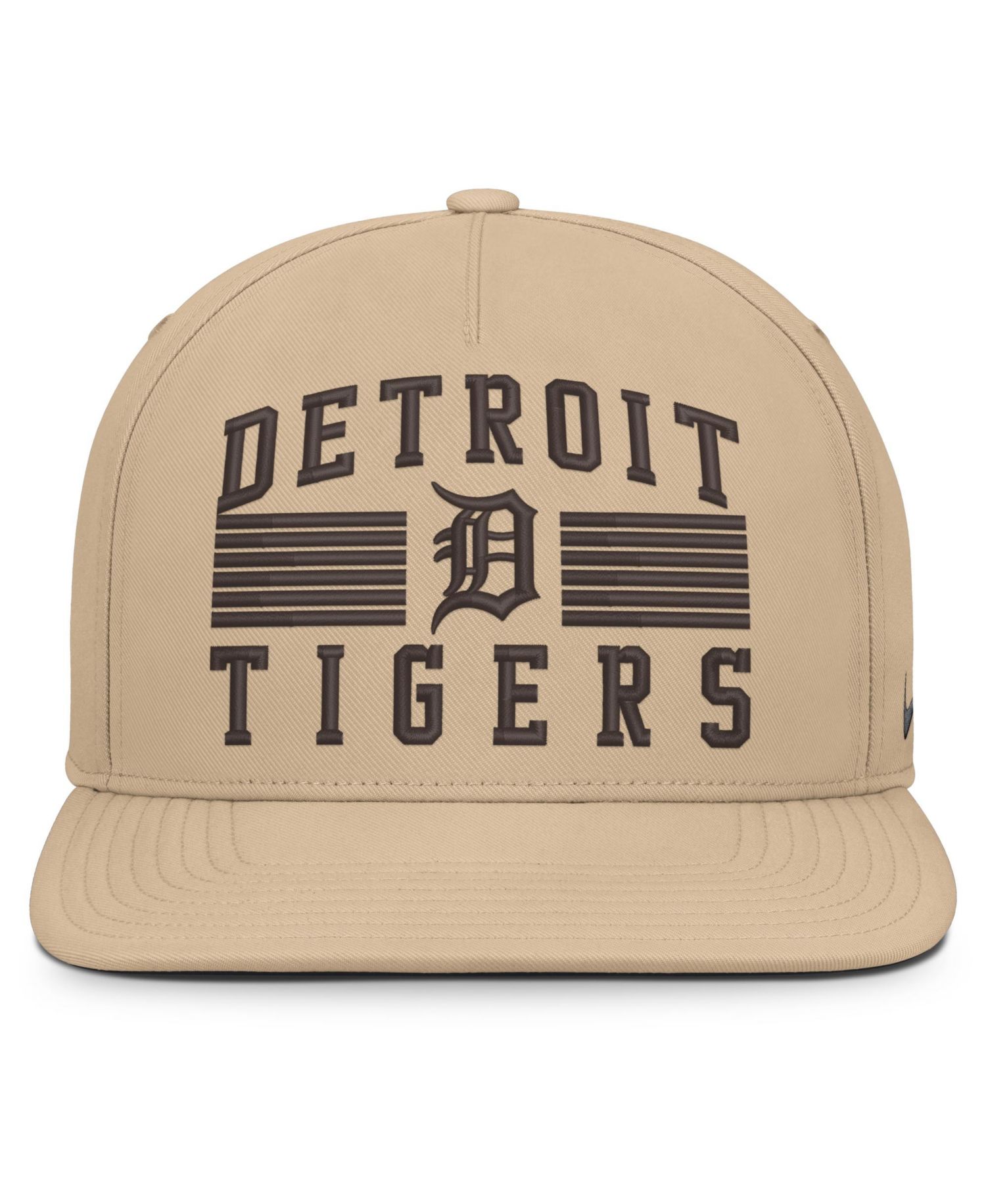 Men's Khaki Detroit Tigers Desert Pro AeroBill Dri-FIT Snapback Hat