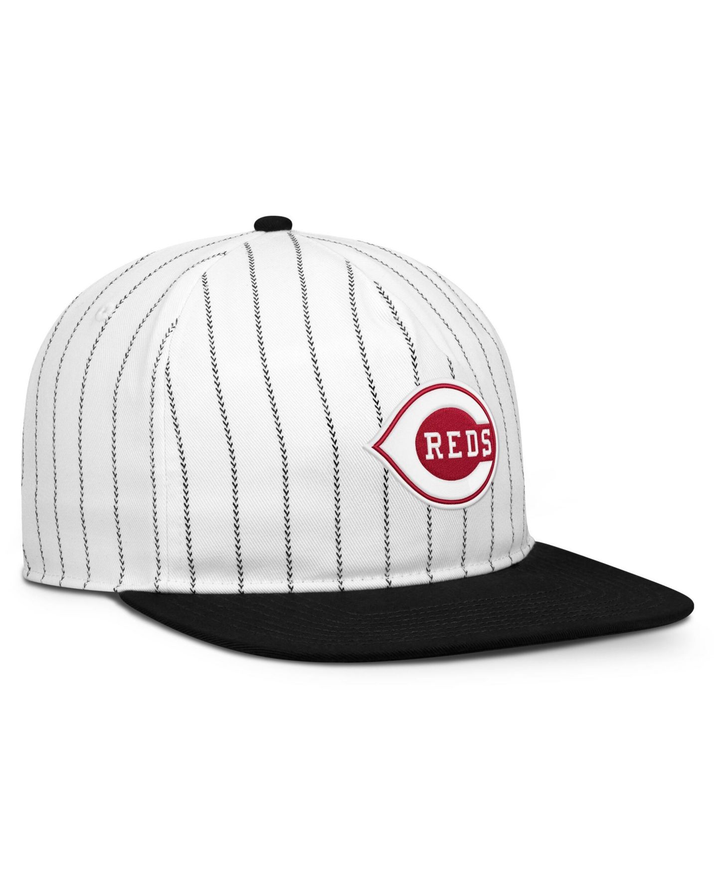 Мужская кепка Nike White/Black Cincinnati Reds Cooperstown Collection Pro Adjustable Hat — фото 3