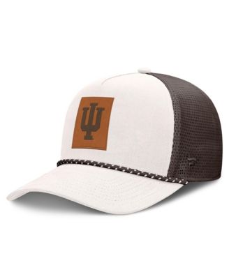 Men's Natural Indiana Hoosiers Bronco Trucker Adjustable Hat