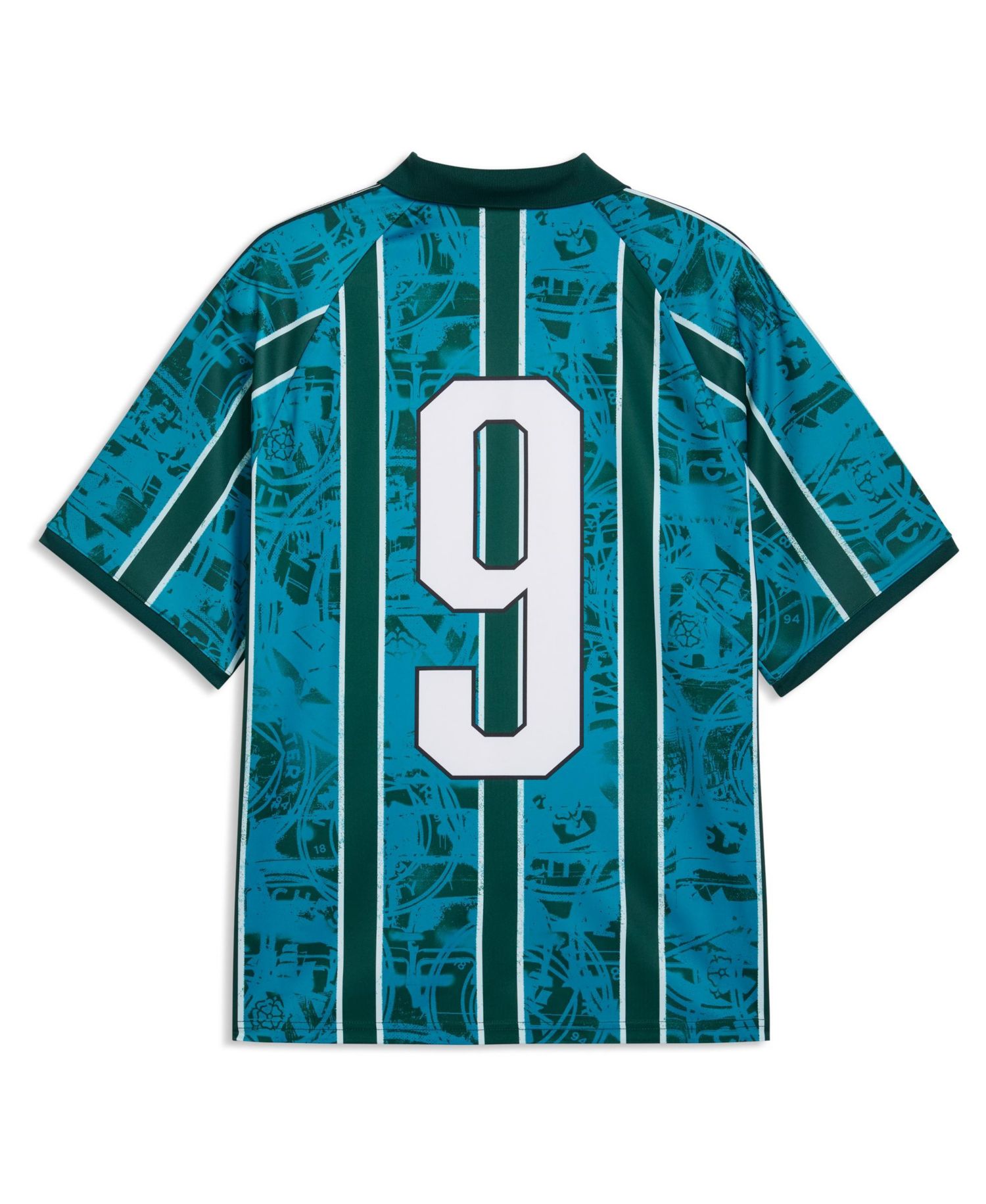 Men's Turquoise Manchester City King Retro Fashion Jersey