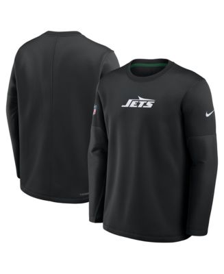 Nike Men's Black New York Jets Sideline Coaches Team Present