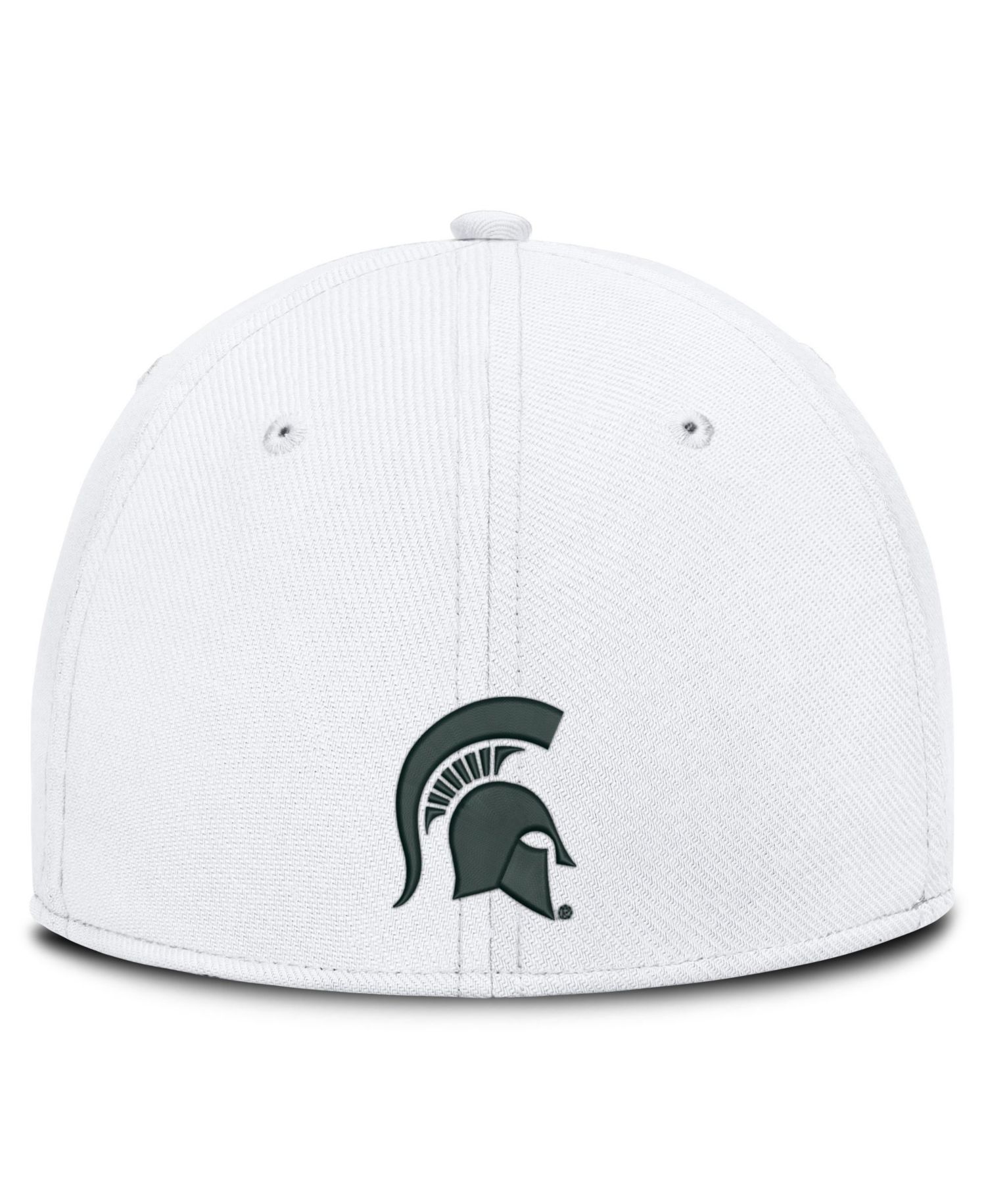 Men's White Michigan State Spartans Game Day Rise Swooshflex Hat