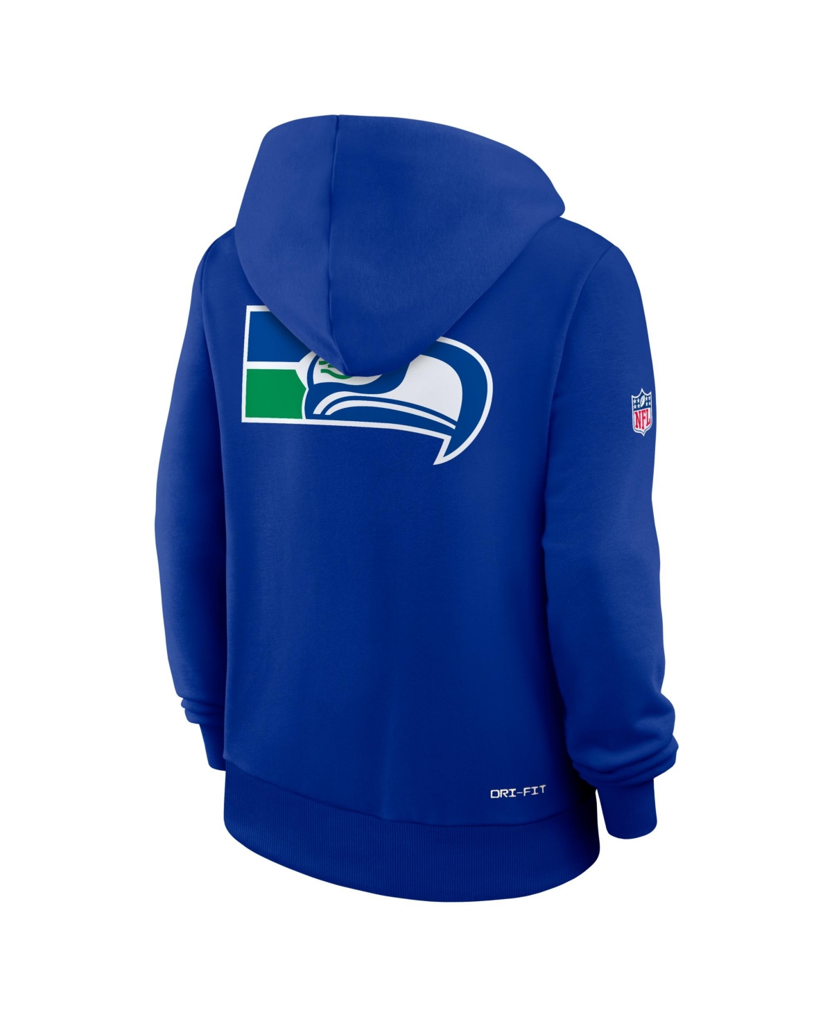 Nike Women's Royal Seattle Seahawks Sideline Standard Issue Alternate Dri-fit Hoodie