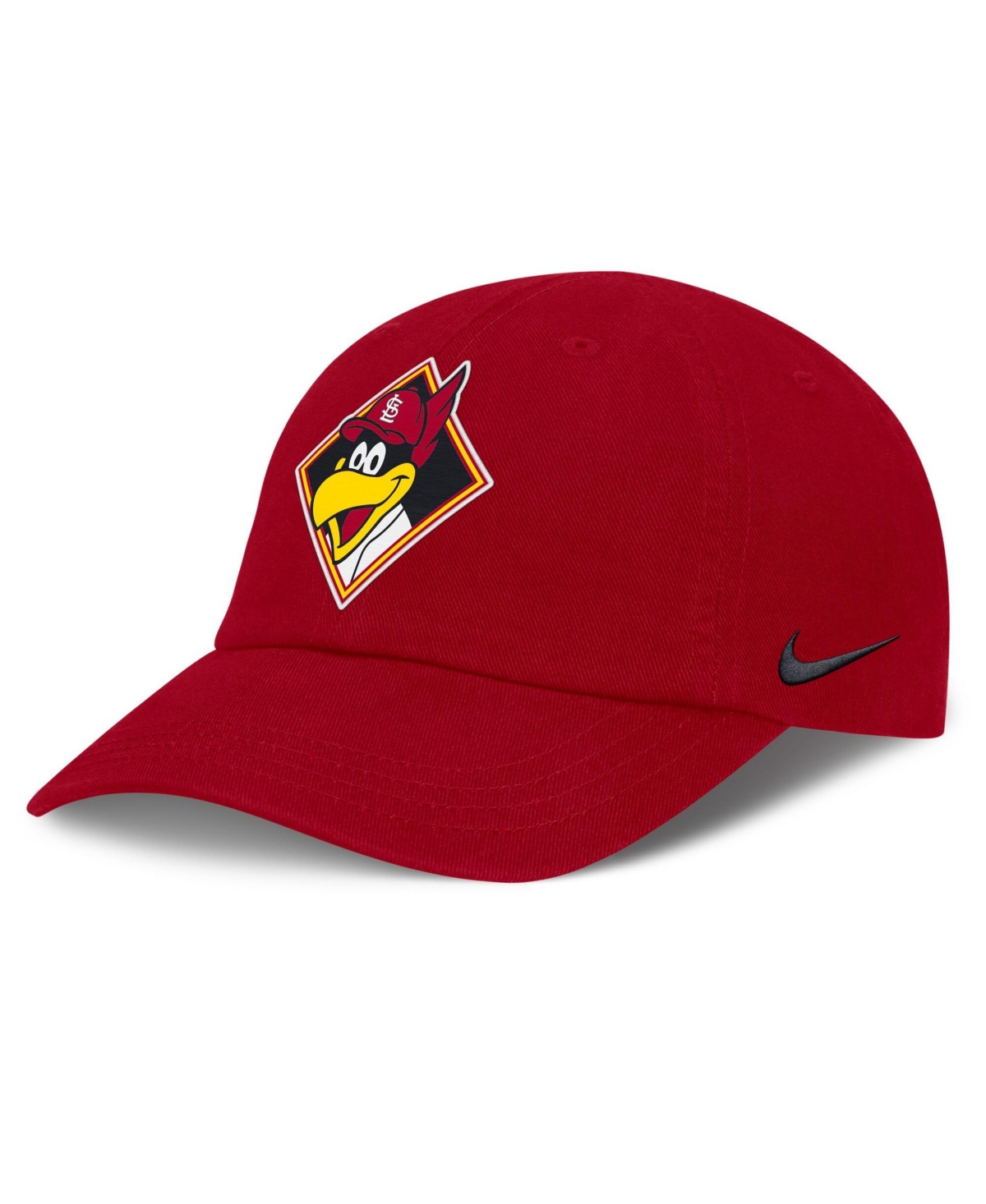 Nike Babies' Toddler Red St. Louis Cardinals Mascot Club Adjustableâ Hat In Brown