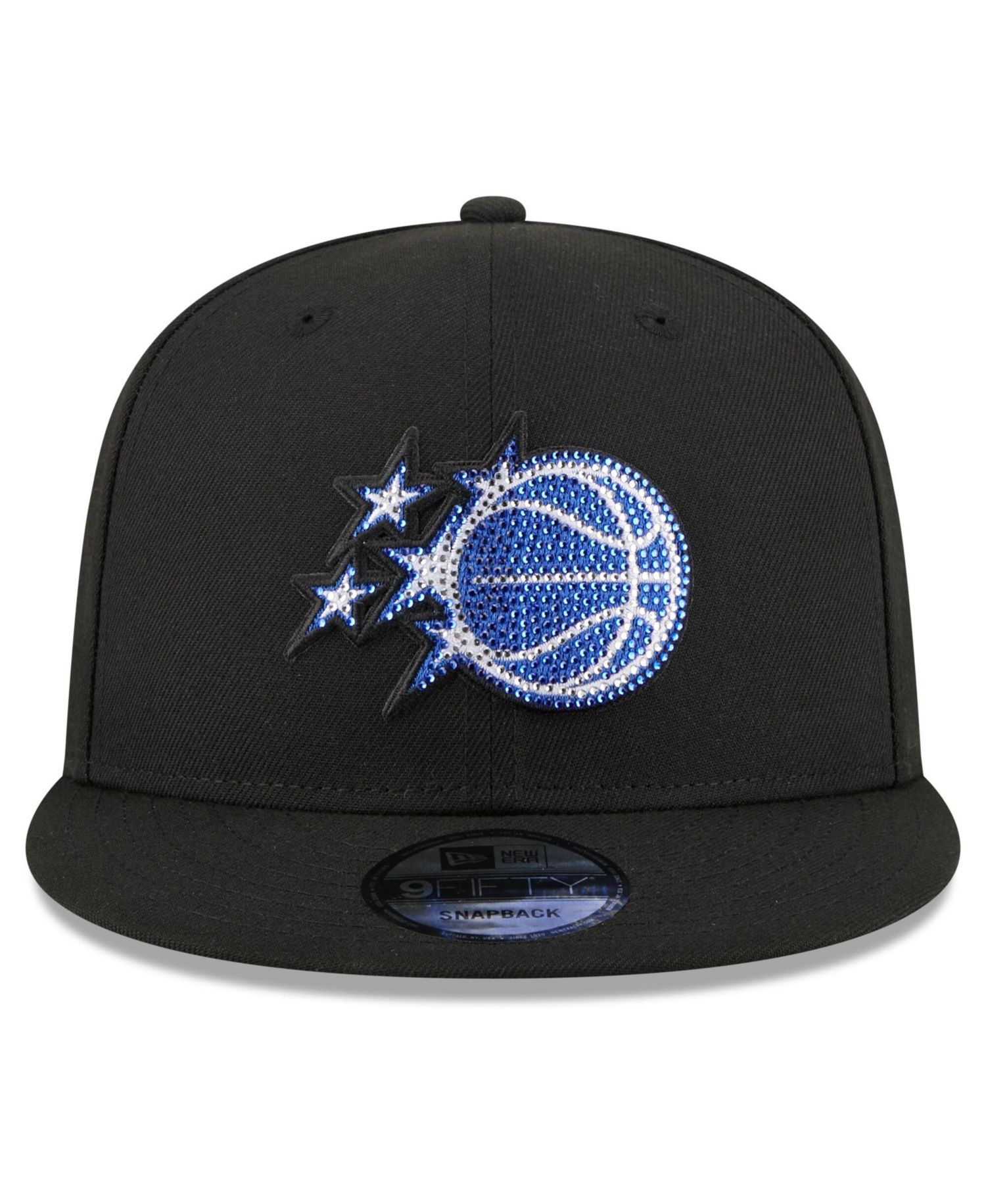 Men's Black Orlando Magic 2026 NBA Draft Crystal 9FIFTY Snapback Hat