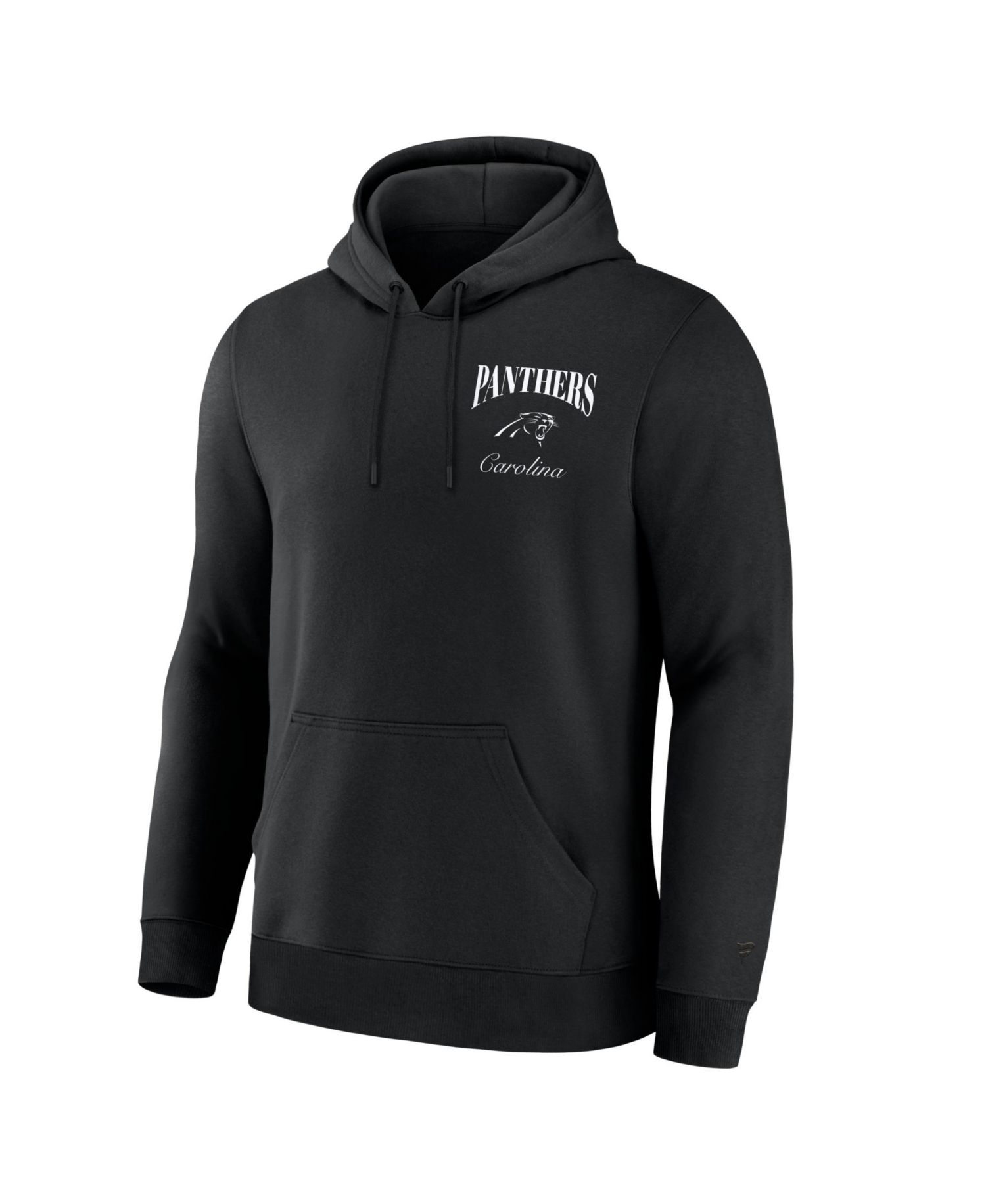 Men's Black Carolina Panthers Nightfall Long Sleeve Fleece Hoodie