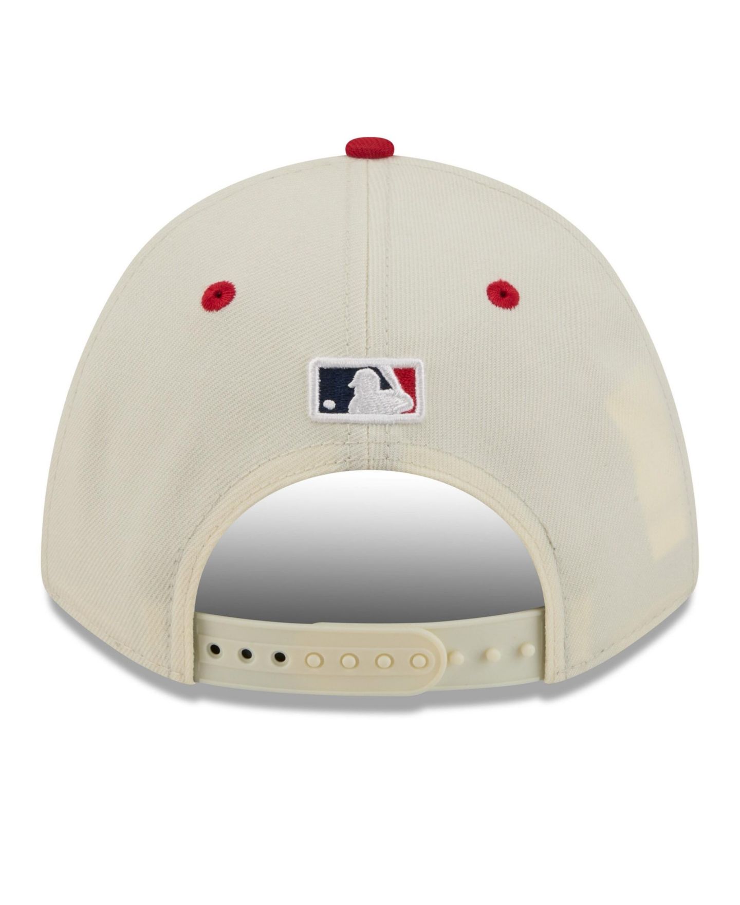 Детская кепка New Era Cream/Red Cincinnati Reds USA 250 9FORTY M-Crown Adjustable Hat — фото 4