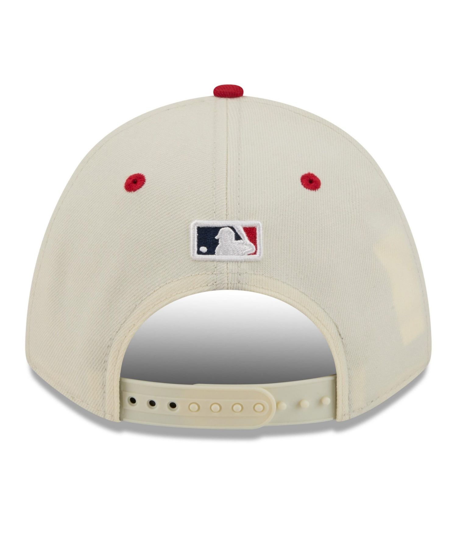 Big Boys and Girls Cream/Red Cincinnati Reds USA 250 9FORTY M-Crown Adjustable Hat
