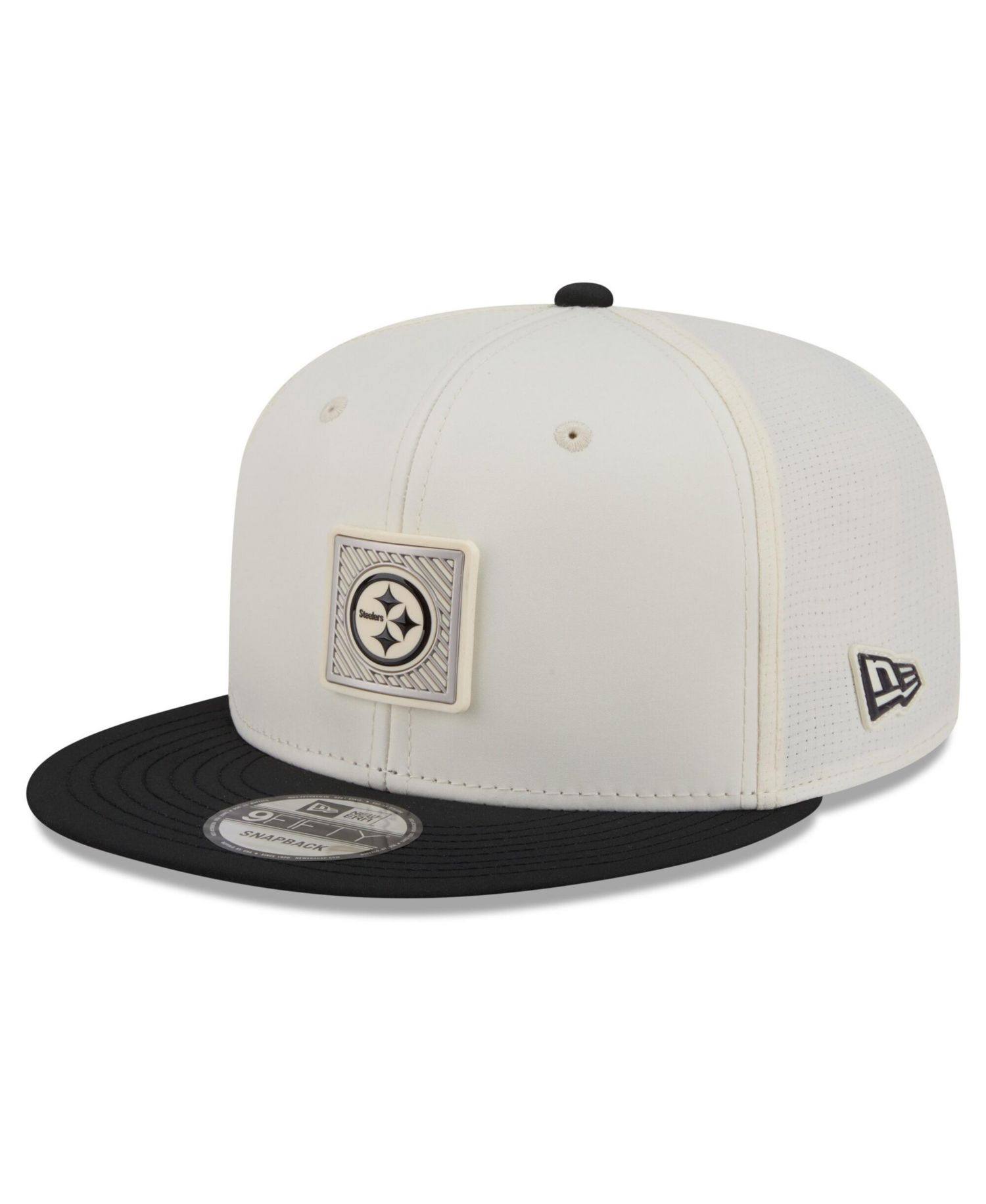Men's Cream/Black Pittsburgh Steelers 2026 NFL Training Camp 9FIFTY Snapback Hat