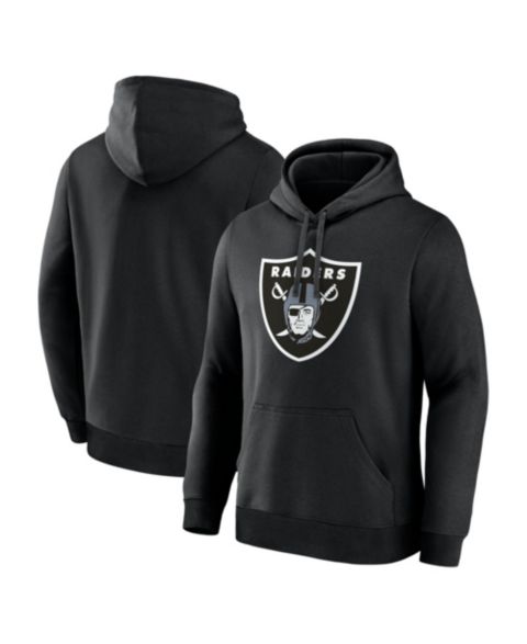 Мужское худи Logo Athletic Black Las Vegas Raiders Primary Logo