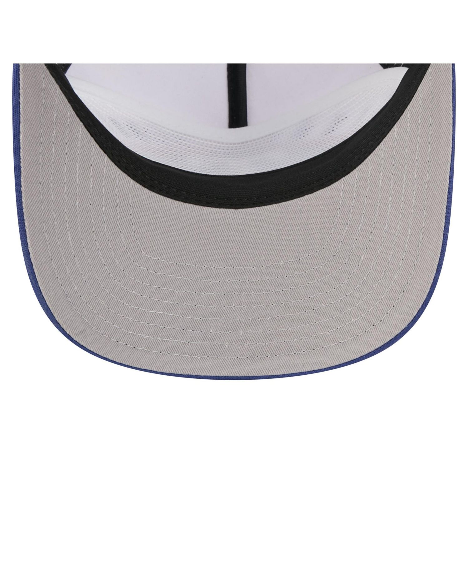 Men's White/Royal Texas Rangers Retro Cut 19TWENTY Adjustable Trucker Hat