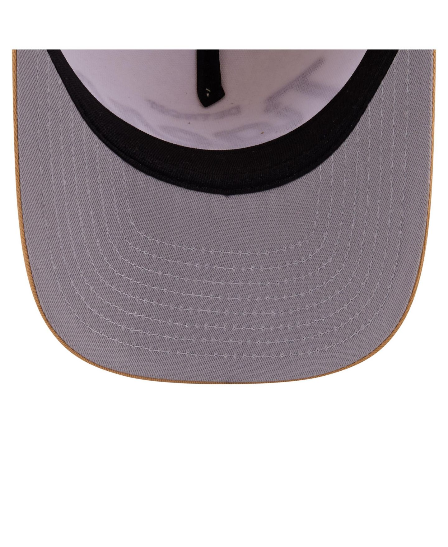 Мужская кепка New Era Cream Detroit Tigers Herringbone 9FIFTY A-Frame Snapback Hat — фото 5
