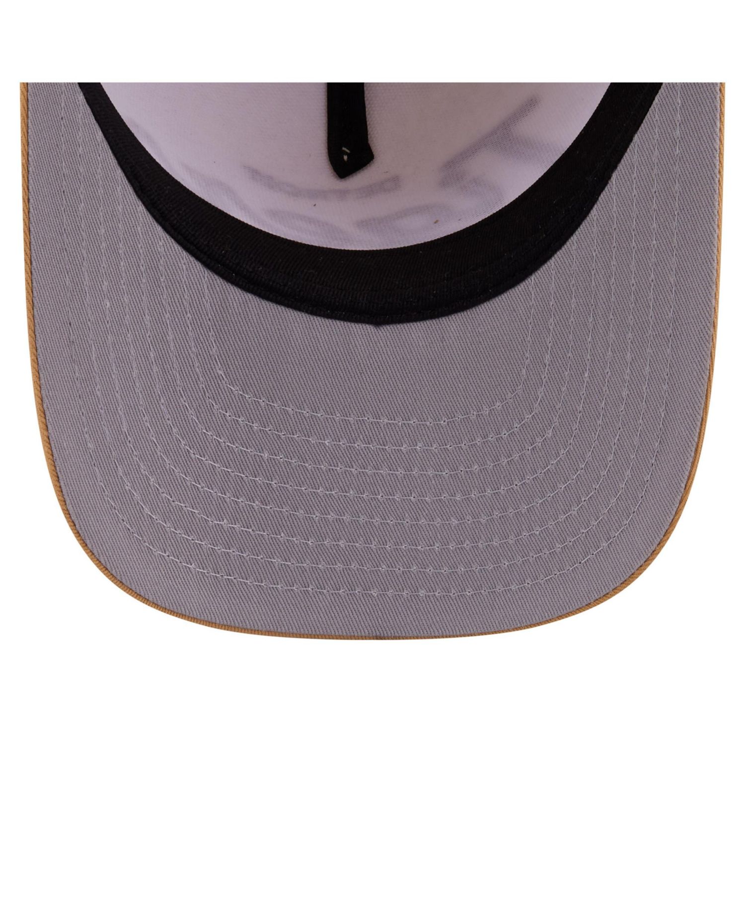 Men's Cream Detroit Tigers Herringbone 9FIFTY A-Frame Snapback Hat