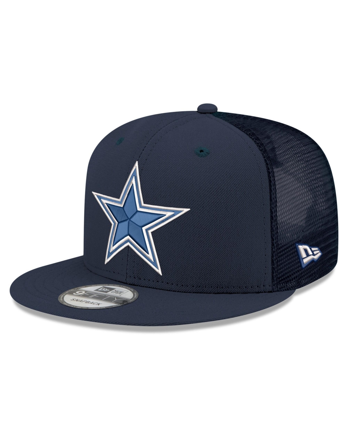New Era Men's Navy Dallas Cowboys Core Team 9FIFTY Trucker Snapback Hat