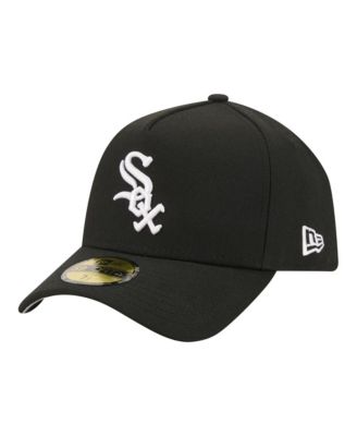 Men's Black Chicago White Sox A-Frame 59FORTY Fitted Hat