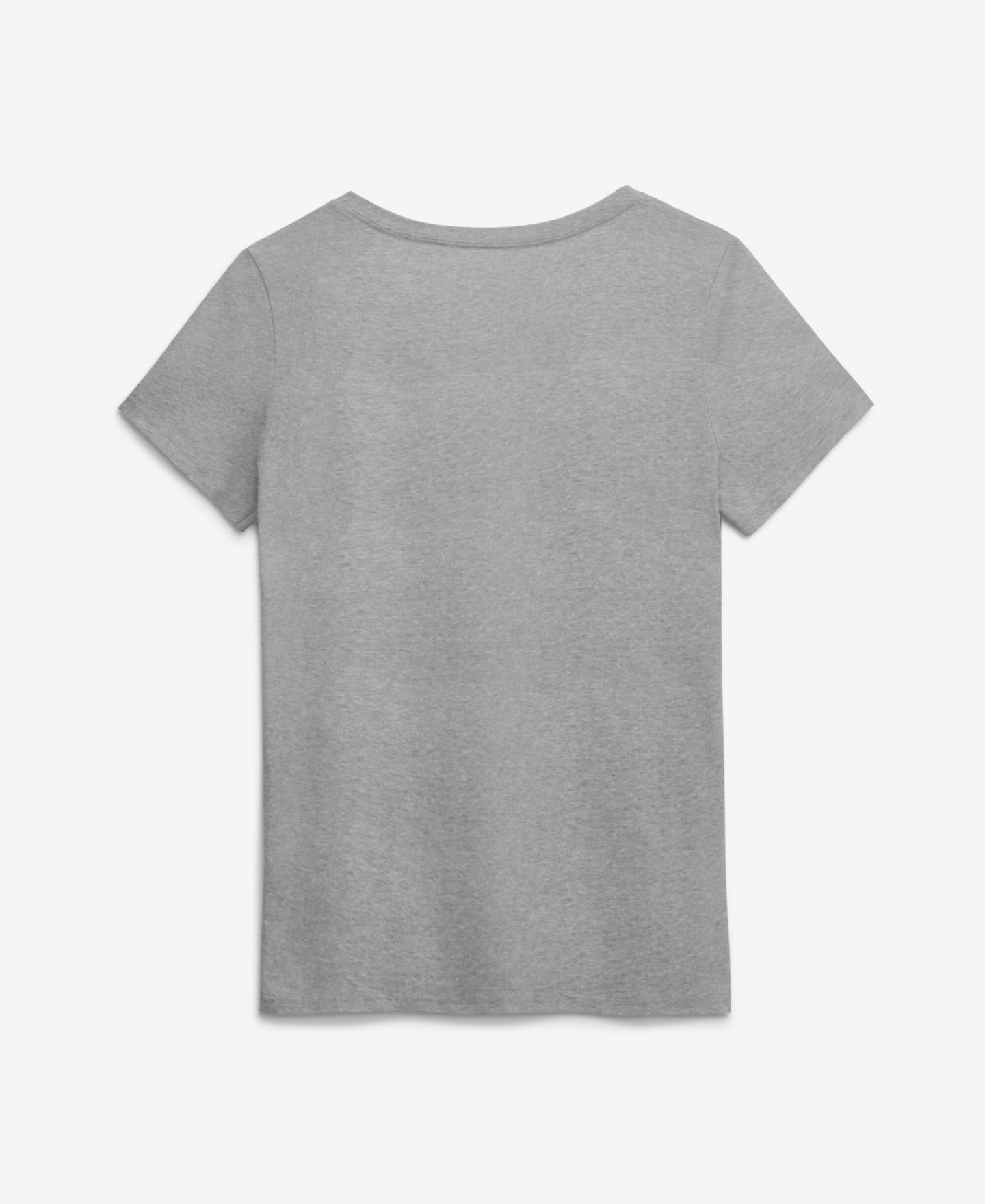 Женская футболка Logo Athletic Gray Tampa Bay Rays V-Neck — фото 4