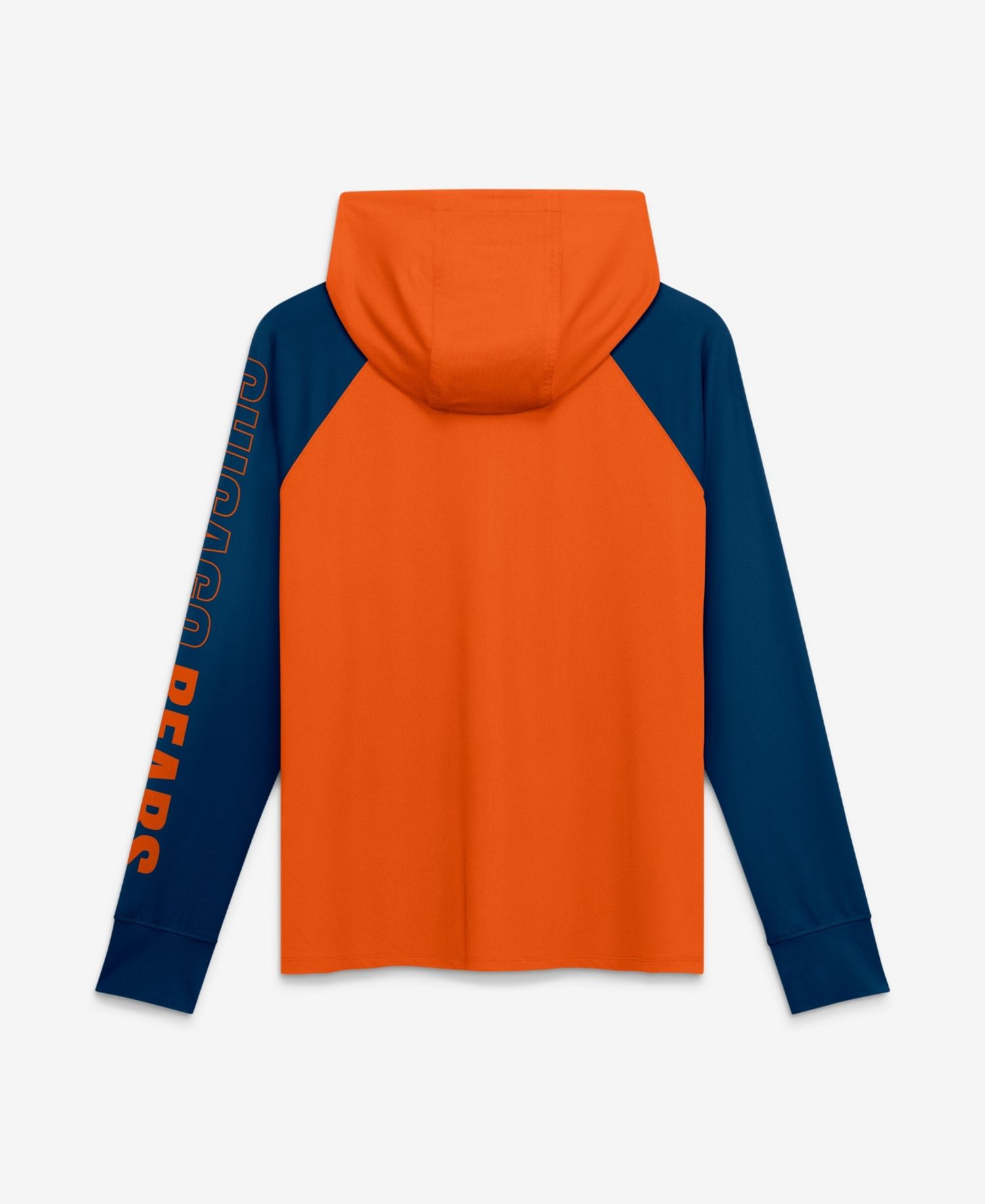 Women's Chicago Bears Cornerback Blitz Full-Zip Raglan Hoodie