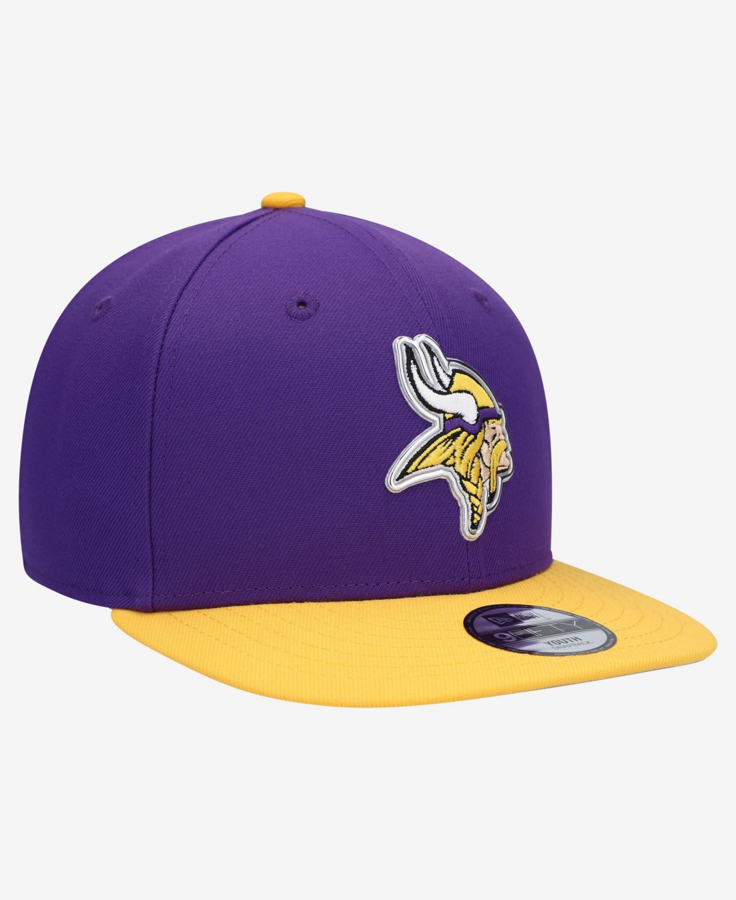 Big Boys and Girls Purple/Gold Minnesota Vikings 2026 NFL Draft Pre-Curved 9FIFTY Snapback Hat