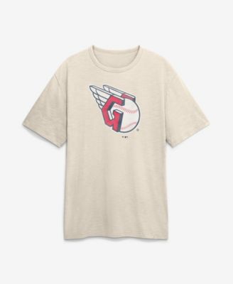 Men's Cream Cleveland Guardians Stadium Slub T-Shirt