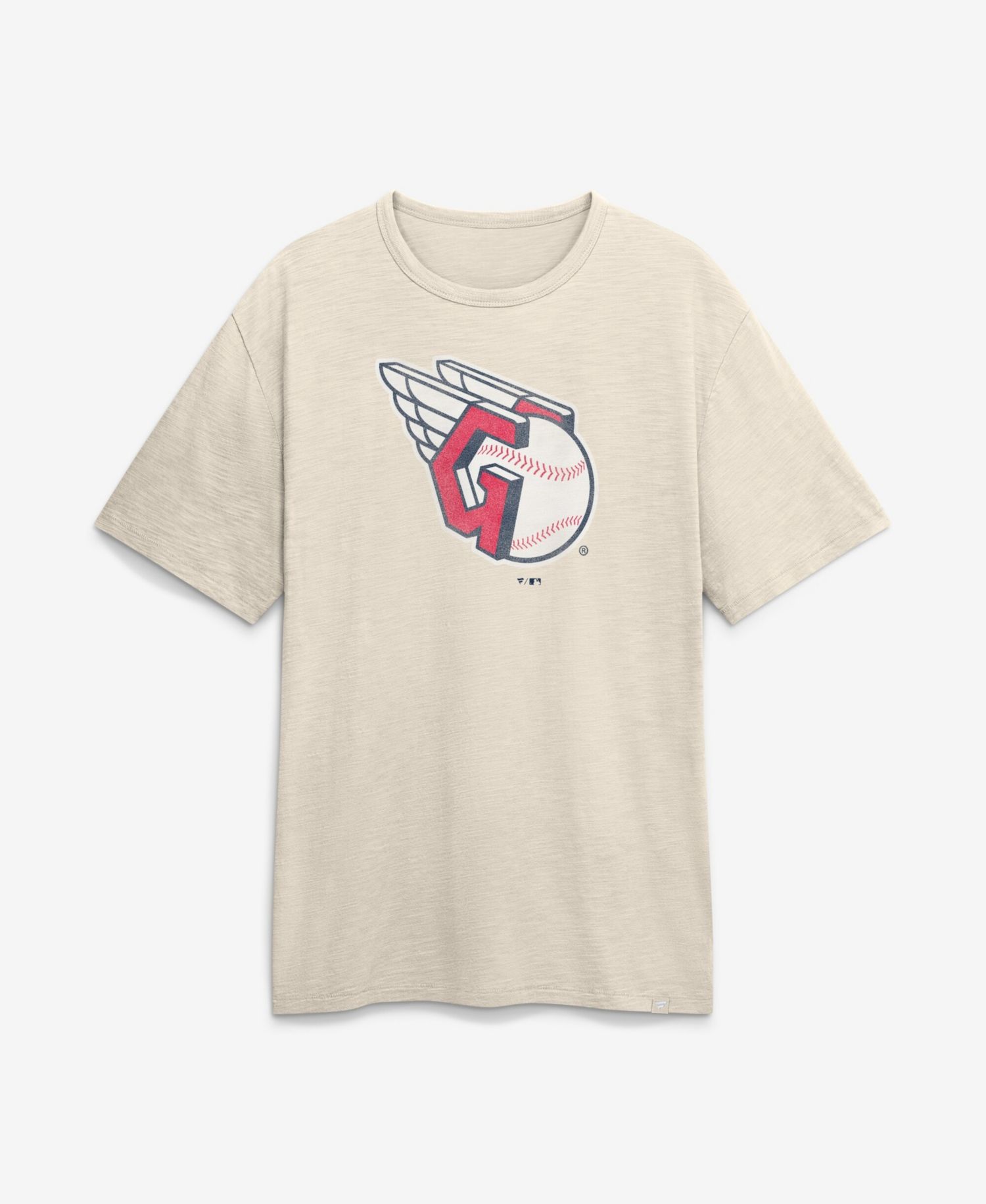 Men's Cream Cleveland Guardians Stadium Slub T-Shirt