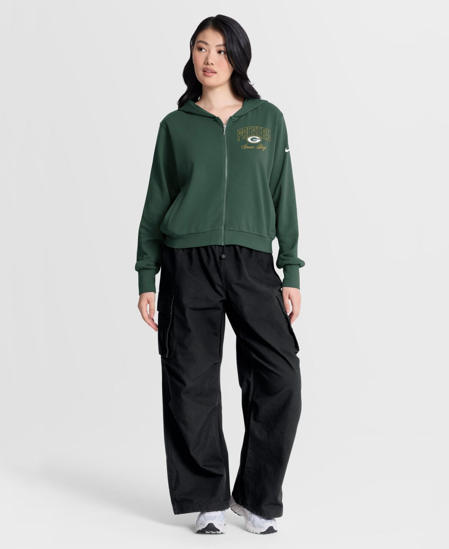 Women's Green Bay Packers Primetime Full-Zip Hoodie