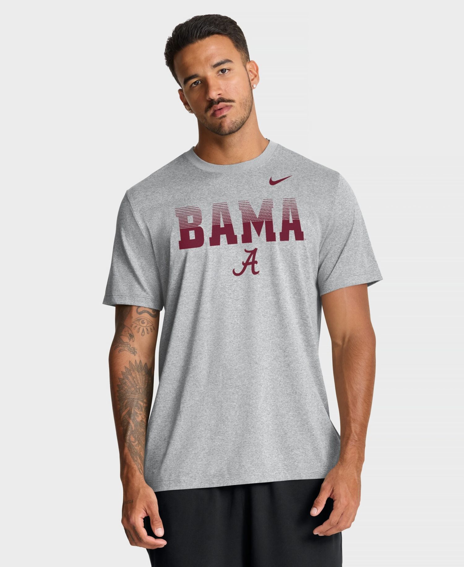Men's Gray Alabama Crimson Tide Primetime Legend Kinetic Mantra Dri-FIT T-Shirt