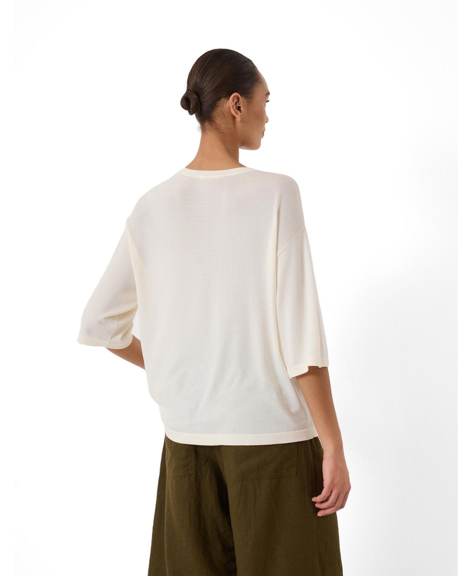 Women's 3/4-Sleeve Crew Neck T-Shirt