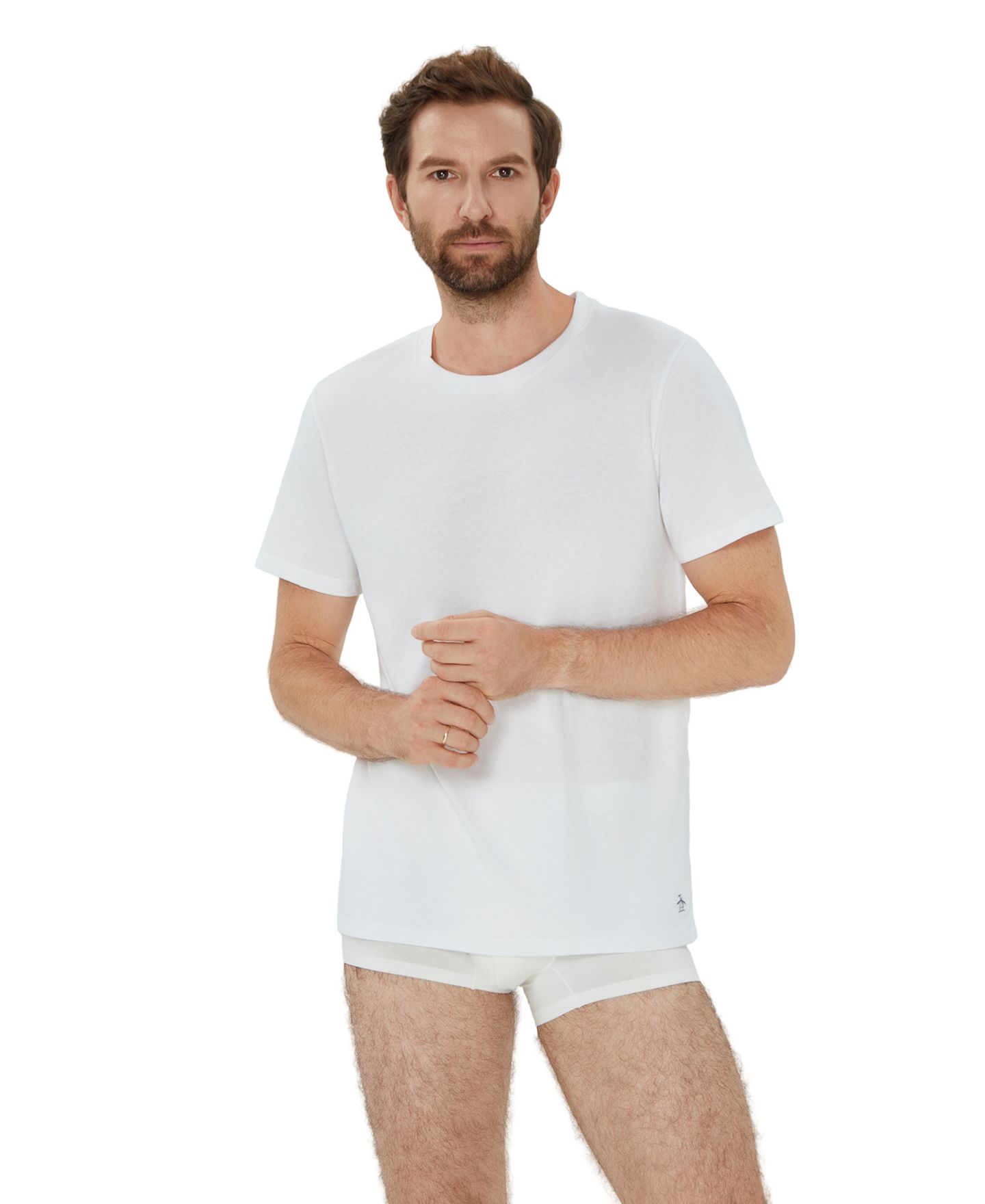 Мужские футболки Original Penguin Cotton Crewneck T-Shirt, 4-Pack, цвет: Разноцветный — фото 2