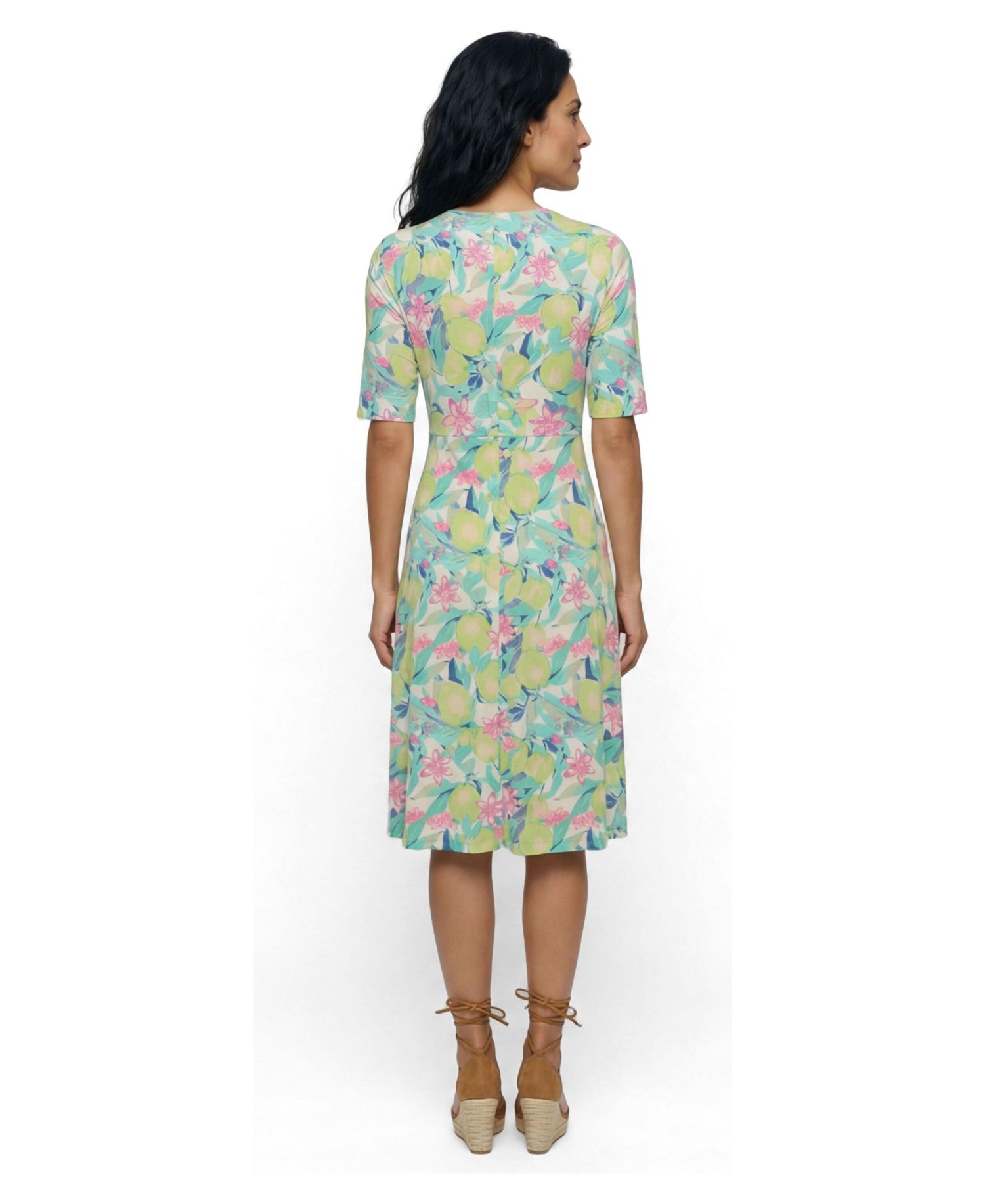 Women's Lush Lemon A-Line Dress