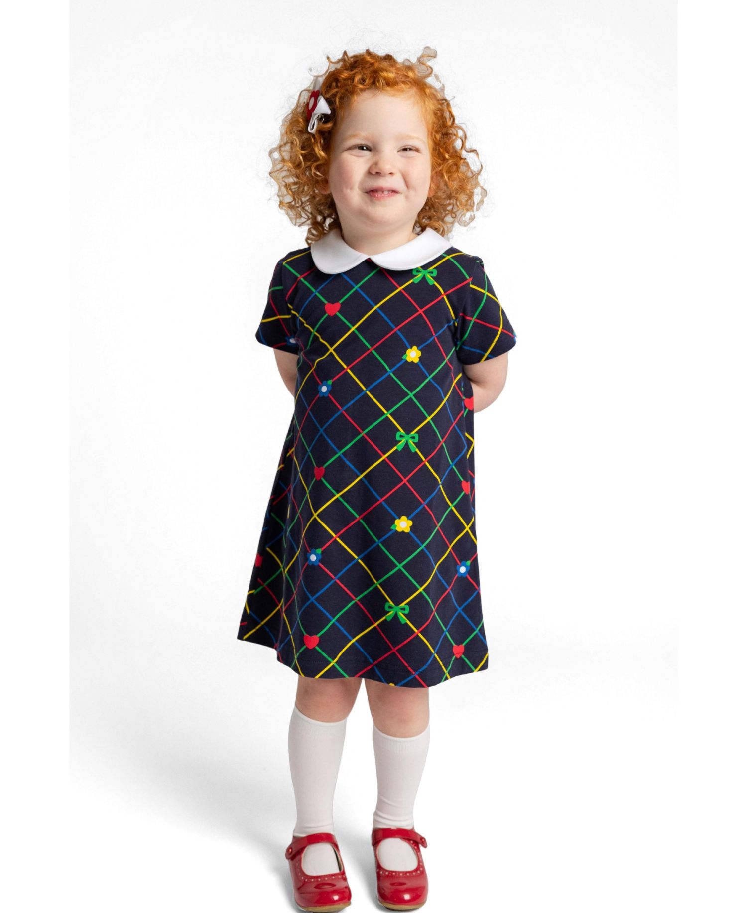 Toddler Girls 2T - 6X Printed Knit Dress