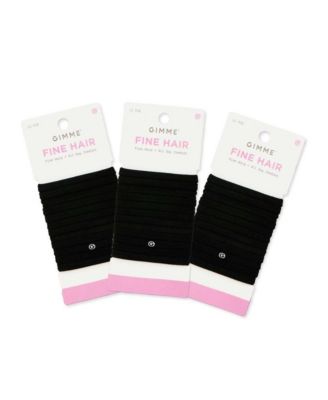 Fine Hair Ties Seamless Nylon 36 Pack