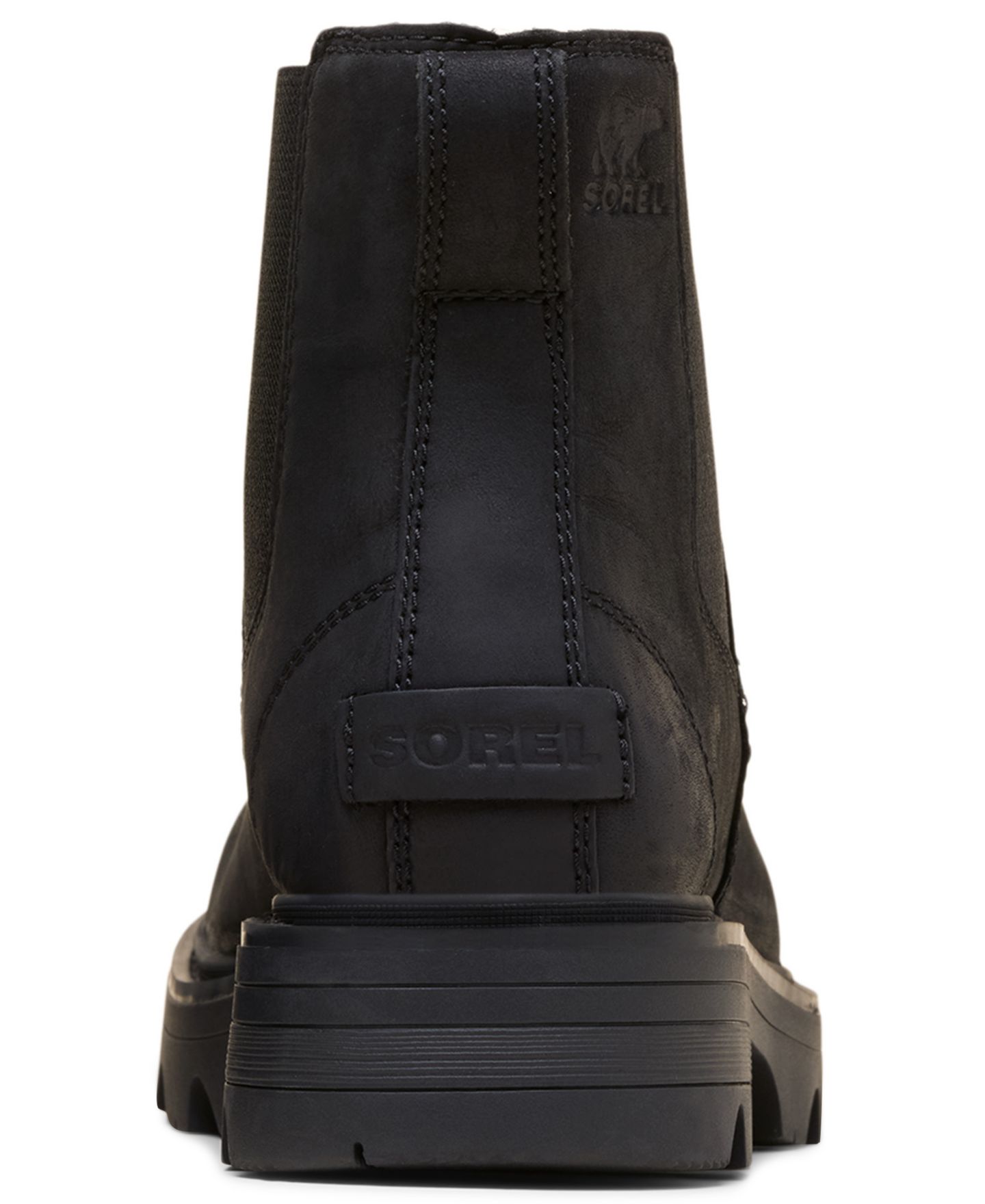 Женские ботинки Sorel Revel RD Chelsea Waterproof Booties, цвет: Чёрный — фото 4