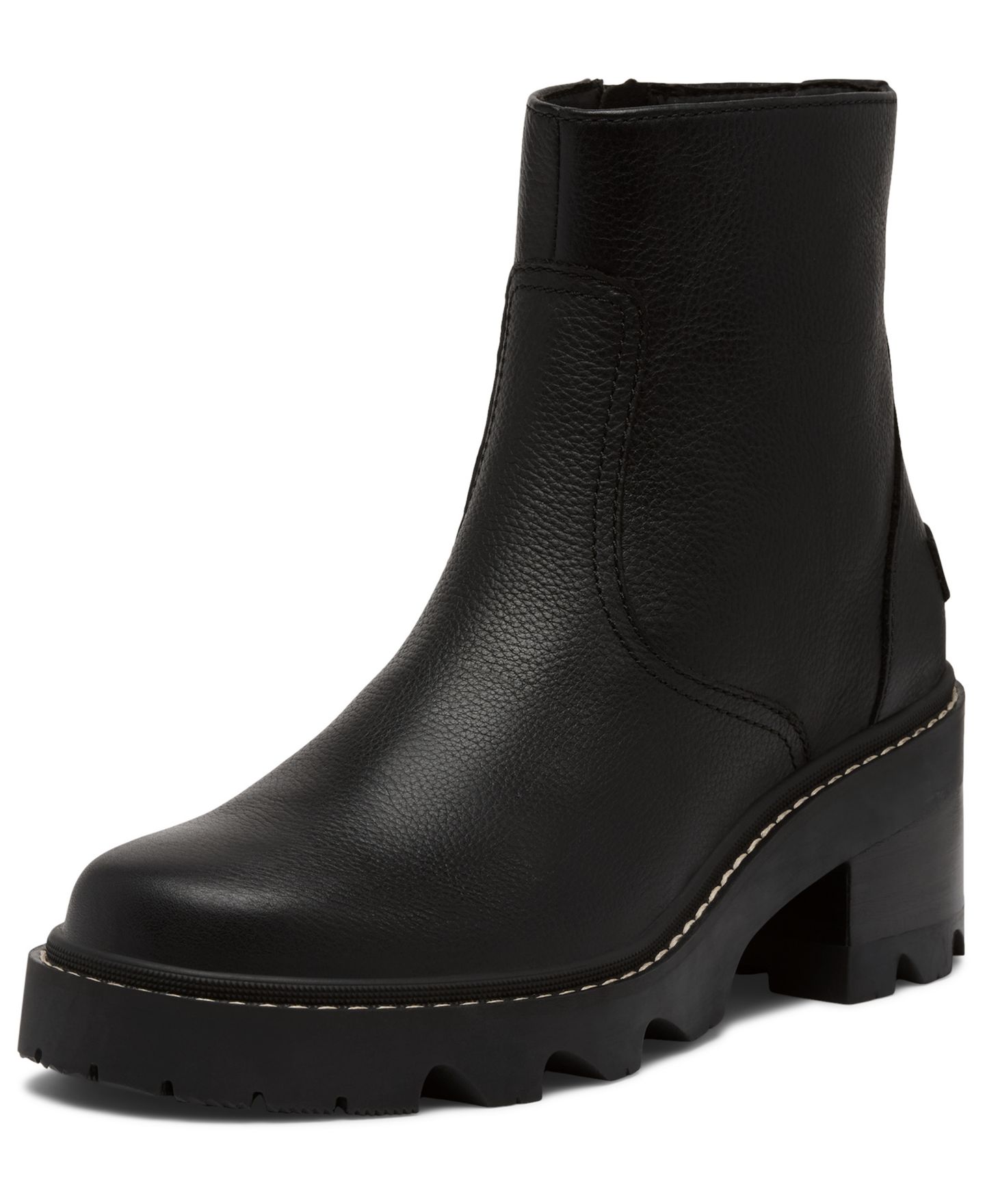 Женские ботинки Sorel Joan Now Zipper Booties, цвет: Чёрный — фото 8