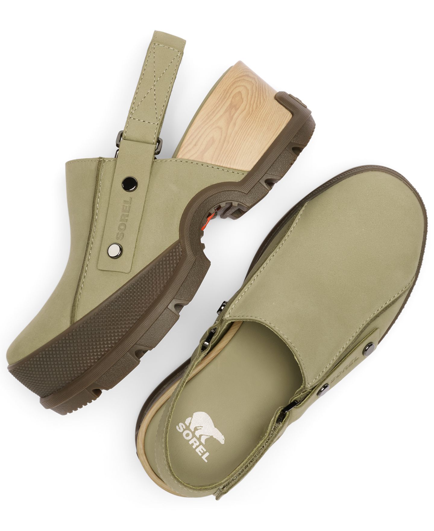 Женские сабо Sorel Roam'N RBR Slingback, цвет: Карамельный — фото 9