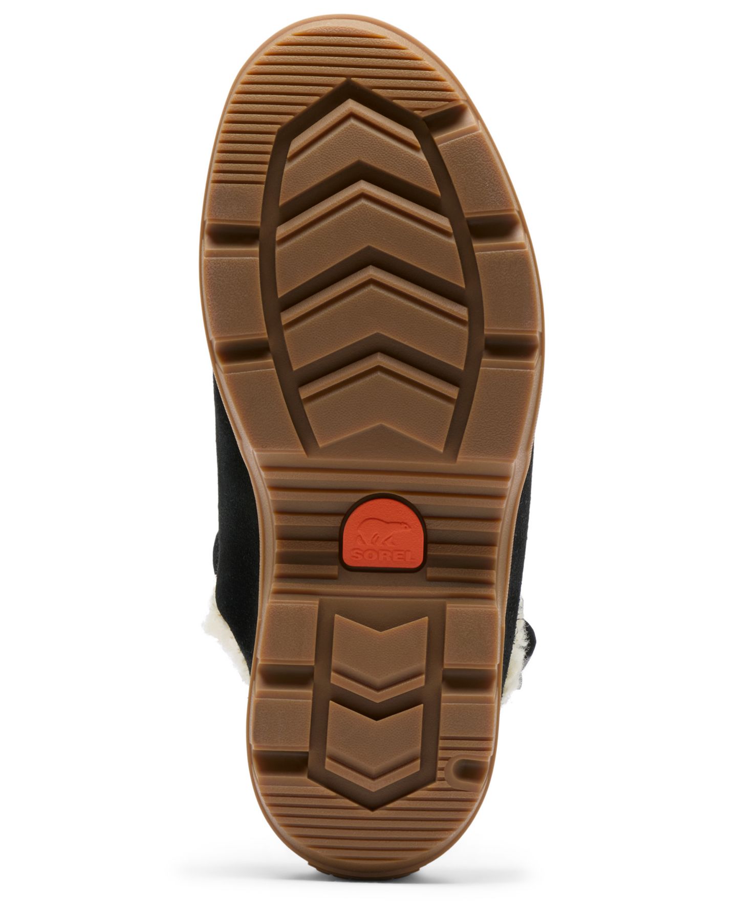 Женские сабо Sorel Roam'N Cozy Slingback, цвет: Чёрный / Карамельный — фото 4
